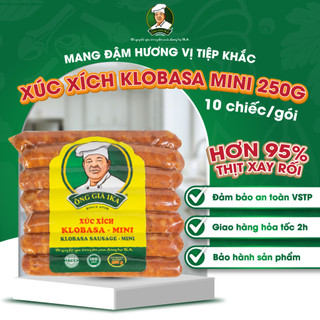 Xúc xích Klobasa mini Ông già IKA 250g
