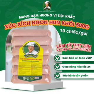Xúc xích Ngon hun khói Ông già IKA 500g