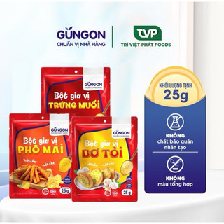 Bột gia vị phô mai lắc / bột gia vị bơ tỏi lắc / bột gia vị trứng muối lắc Gungon