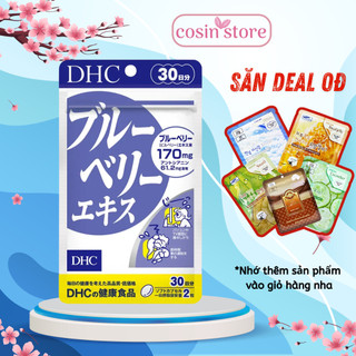Viên Uống Bổ Mắt Việt Quất DHC Blueberry Extract Cải Thiện Thị Lực 60 Viên 30 Ngày Cosin Store