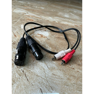 Rắc canon xlr cái ra av