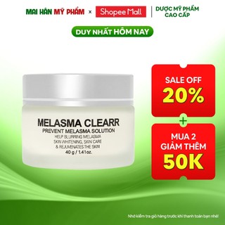 Kem giảm nám thể nhẹ White Doctors Melasma Clearr làm đều màu da 40g - Mỹ Phẩm Mai Hân