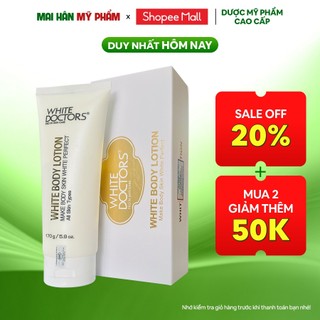 Kem dưỡng thể trắng da toàn thân White Doctors White Body Lotion 170g - Mỹ Phẩm Mai Hân