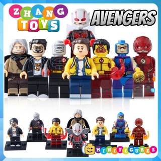 Đồ chơi Xếp hình Flash Wasp Hush gồm Mongul Peter Parker - Tony Stark - Ego Minifigures Xinh X0134