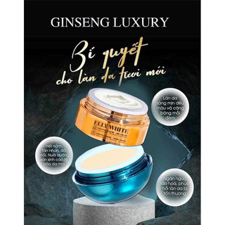 Kem Face Sâm Luxury Nhân Sâm Mới Elly White [Tặng Lọ Ủ Cam]