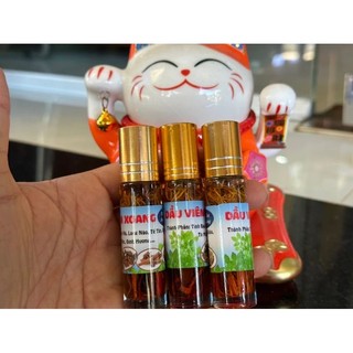 5 Chai Dầu Viêm Xoang, Viêm Mũi 10ML hỗ trợ đau nhứt tem xanh biển