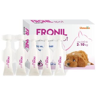 Nhỏ Gáy Cho Chó Mèo, Nhỏ Gáy Ve Bọ Chét Trên Chó Mèo Fronil Spot