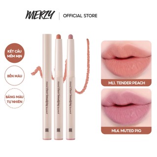 Chì Kẻ Viền Môi Merzy Mood Over Smudging Lip Pencil 0.9g