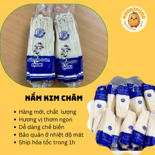 Nấm kim châm Khoaifood (150gr), thả lẩu, nướng đều ngon