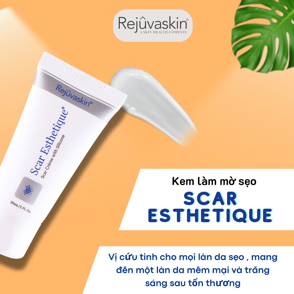 Kem Xóa Sạch Sẹo Thâm, lấp đầy Sẹo Rỗ, Sẹo Lõm Scar Esthetique 10ml của Rejuvaskin