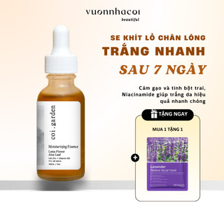 Tinh chất dưỡng sáng da cám gạo 30ml VƯỜN NHÀ CỘI giảm thâm mụn, mờ thâm nám