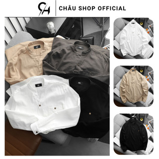 Áo Đũi Nam Dài Tay, Áo Đũi Dài Tay CHÂU SHOP OFFICIAL Thoáng Mát Form Dáng Rộng Rãi Chất Liệu Mềm Mịn Sang Trọng