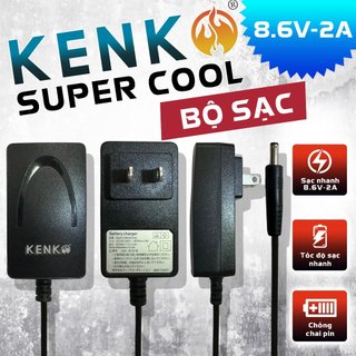 Bộ sạc nhanh KENKO 8.6V-2.0A chống chai pin, bảo vệ tuổi thọ cho pin