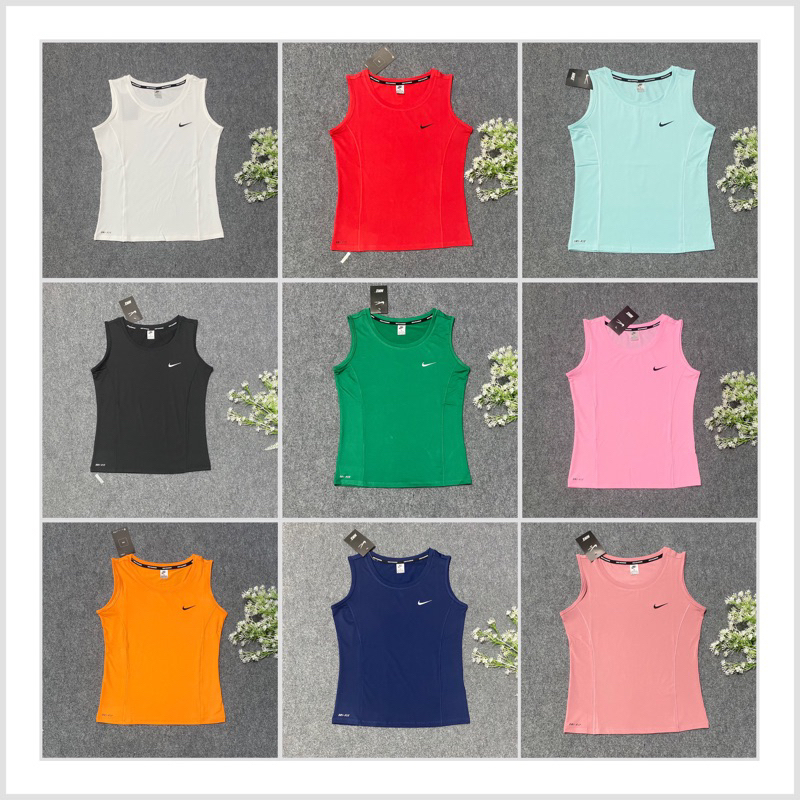 Áo sát nách nữ chất đẹp, phom đẹp chơi tenis, cầu lông, bóng chuyền, gym, earobic, mặc nhà đều mát