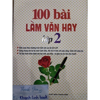 Sách - 100 bài làm văn hay lớp 2