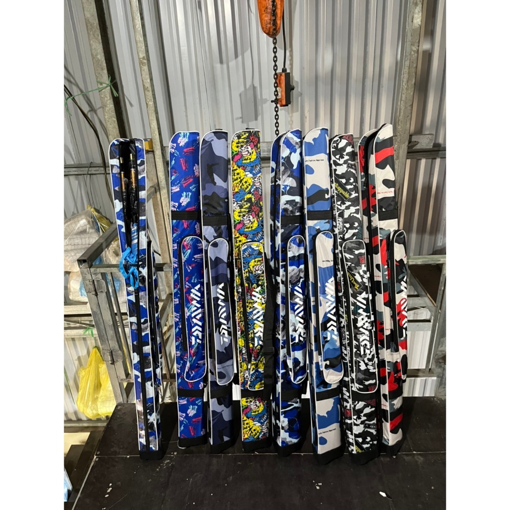 Bao Đựng Cần Dạng Cứng 1m25 Siêu Bền, Túi Đựng Cần Câu Đài 1m25 TDC3 - HALING FISHING