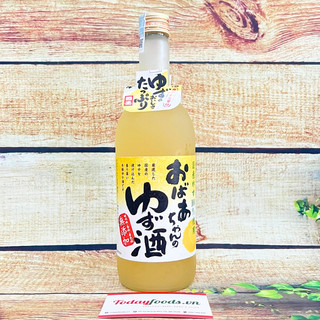 Nước yuzu obaachan 7% 720ml | vị chua ngọt sảng khoái