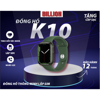 Đồng Hồ Thông Minh Lắp Sim PKSAIGON Viền Thép Nghe Gọi 2 Chiều Trực Tiếp, Nhận Tin Nhắn , Thay Hình Nền Thế Hệ Thứ 8 . .