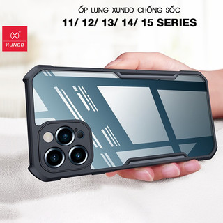 [Hỏa Tốc HCM] Ốp lưng XUNDD iPhone 15/ 15 Plus/ 15 Pro/ Max/ 14/ 14 Plus/ 14 Pro/ Max/ 13/ 12/ 11 Series (BEETLE SERIES)