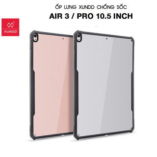 [Hỏa Tốc HCM] Ốp lưng XUNDD iPad Air 3 / iPad Pro 10.5 inch (BEETLE SERIES) Chống shock, Mặt lưng trong, Viền TPU - Đen