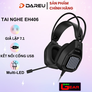 Tai nghe Dareu EH406 - (Multiled - âm thanh 7.1 - Bảo hành 12 tháng)