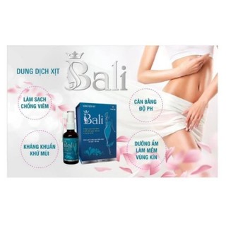 Xịt phụ khoa bali - tặng 1 ddvspn bali 100ml. date 2025