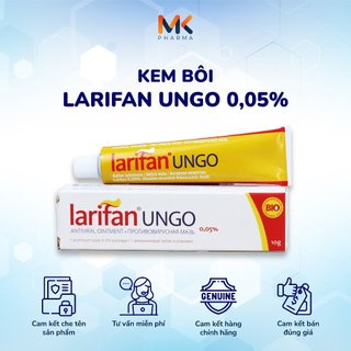 Loại bỏ mụn cóc sinh dục, sùi mào gà bằng kem bôi Larifan Ungo gấp đôi hàm lượng 0.05% tuýp 10g