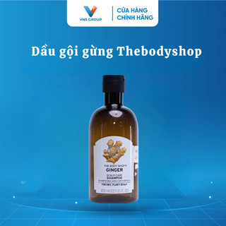 Dầu gội the body shop ginger anti dandruff shampoo - 400ml