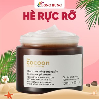 Thạch hoa hồng dưỡng ẩm Cocoon giúp cấp ẩm và nuôi dưỡng da