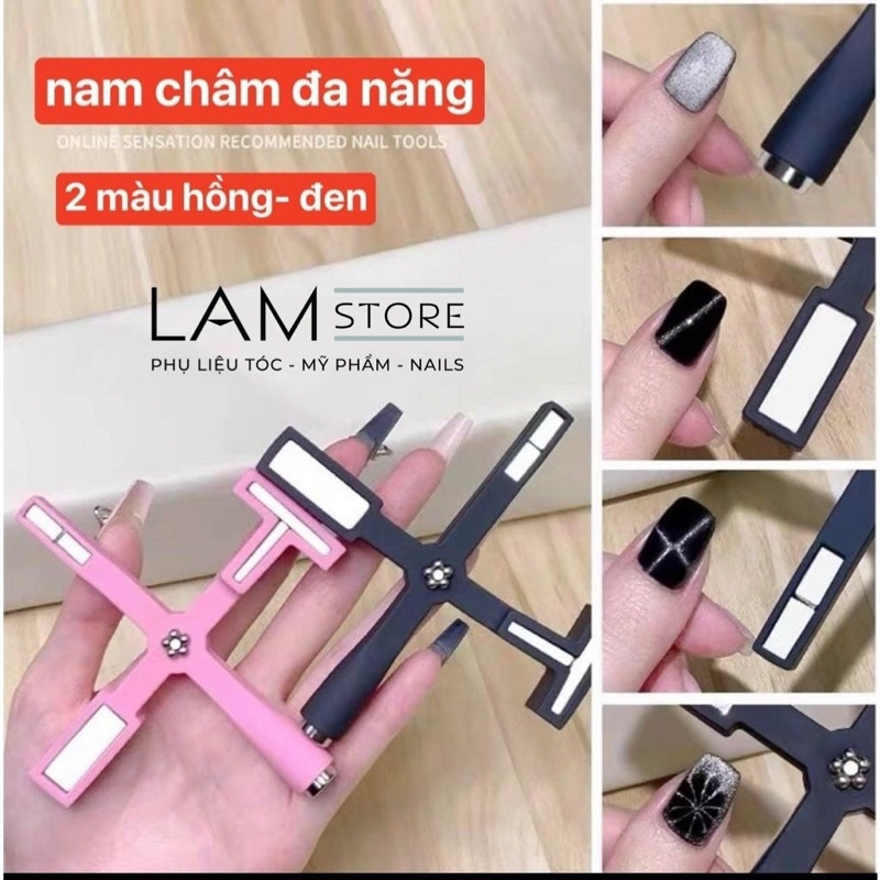 Nam châm hơ mắt mèo 5 in 1 lực hút mạnh LAM STORE