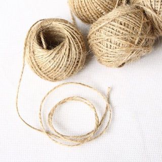 Cuộn dây gai, dây thừng buộc cuộn trang trí đồ Handmade dài 50m