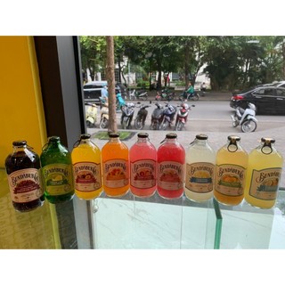  Bundaberg nước trái cây có ga đủ vị đào bưởi chanh ổi,... chai 375ml 