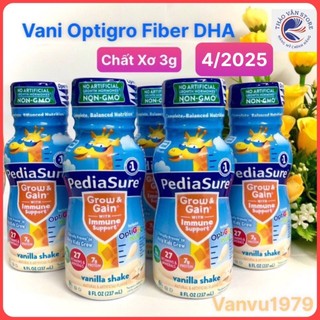 ❤️ [Quận 3] [Date 5/2025] Sữa nước Pediasure Vani Optigro Plus Grow Gain DHA Mỹ Fiber Lutein tăng cân nặng chiều cao