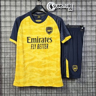 Arsenal Vàng SV 2024 - Áo Bóng Đá Thể Thao Thun Lạnh Cao Cấp