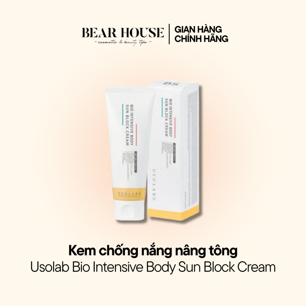 Kem chống nắng nâng tông Usolab Bio Intensive Body Sun Block Cream