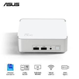 Mini pc asus intel nuc 13 pro desk edition /i5-1340p /2x ddr4-3200/ 3xnvme,m2 sata/2 x hdmi 2.1 /wifi 6e | bluetooth 5.3