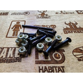 Cosa Nostra Monkey Nuts Skateboard 7/8" Skateboard Hardware x8 Mặt Ván Trượt