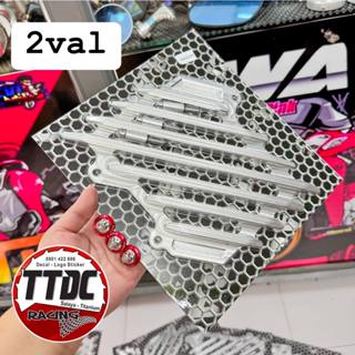 [Giá 1 cái tặng ốc salaya lông đền đỏ] Che két nước CNC gắn các dòng xe Vario  Airblade Shvn Lead 2 val 4 val
