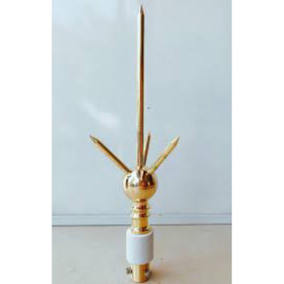Kim Thu Sét 3 Nhánh Bằng Đồng VN - TC 1987 / 0520 ( Bán Kính Bảo Vệ 50m )