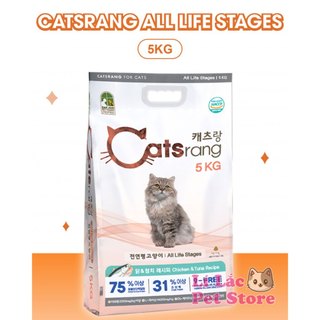 Thức ăn hạt cho mèo mọi lứa tuổi Catsrang 5kg - Hạt cho mèo Catsrang mọi lứa tuổi