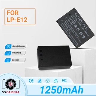 Pin LP-E12 cho Máy ảnh Canon EOS 100D M10 M100 M50 M M2 kiss X7 SX70 Pin LP E12 Dung lượng cao