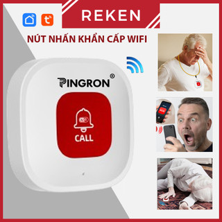 Nút nhấn khẩn cấp không dây cho người già báo qua wifi N01W Pingron