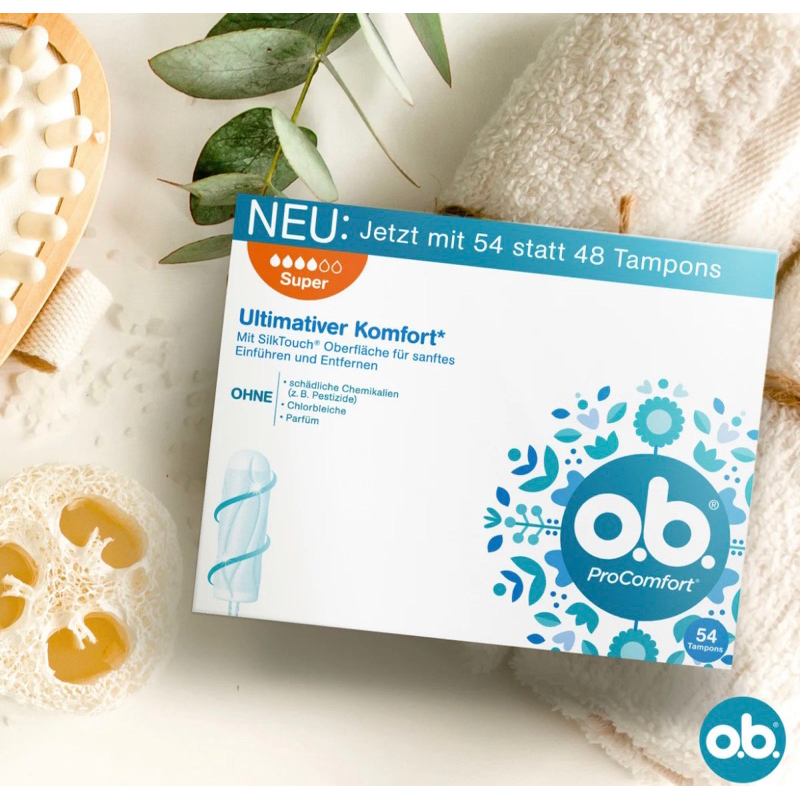 PRE ORDER-Băng vệ sinh Tampon O.B - Đức 🇩🇪