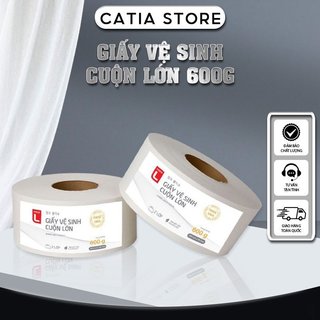 Giấy vệ sinh cuộn lớn 600g