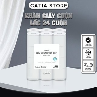 Khăn giấy cuộn lốc 24 cuộn
