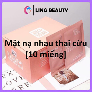 Mặt nạ nhau thai cừu Nhật Bản  dưỡng trắng da, cung cấp độ ẩm, tái tạo collagen.