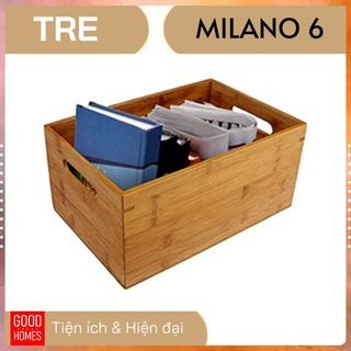 Khay tre đựng đồ đa năng cỡ lớn