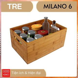 Khay tre đựng đồ đa năng cỡ lớn