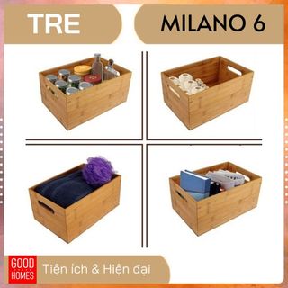 Khay tre đựng đồ đa năng cỡ lớn
