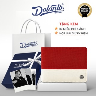 Ví dolanto brand triple wallet - ngang